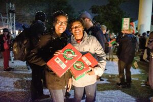 Charleston Southern University students pack 5115 Operation Christmas Child boxes