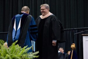 Frank Bullard receives honorary doctorate