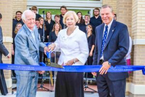 Floyd and Shirley Whitfield ribbon cutting ceremony
