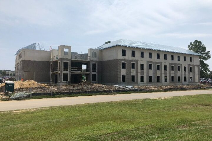 New Residence Hall under construction