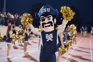 Bucky at CSU Homecoming