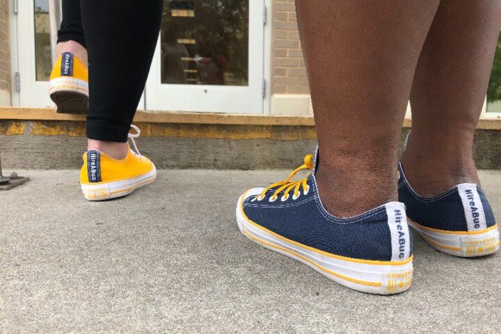 HireABuc customized kicks