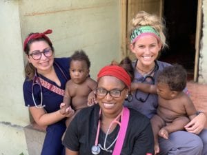 CSU physician assistant students in the Dominican Republic