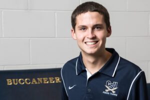 Taylor Stevens young alumni feature