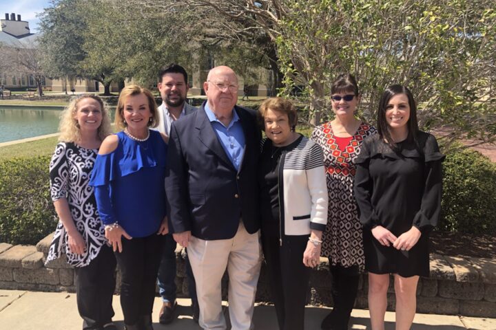Ward family at Charleston Southern University