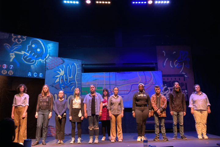 Students portray personal accounts and stories of survivors of 9/11