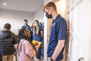 Justin Kizer and other CSU students volunteer as peer-to-peer coaches within the Center for Personal Financial Management