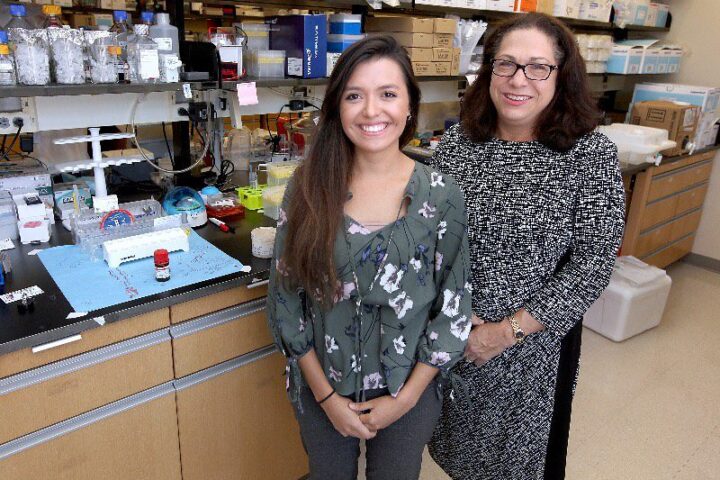 Bonilla with Dr. Nancy DeMore at MUSC