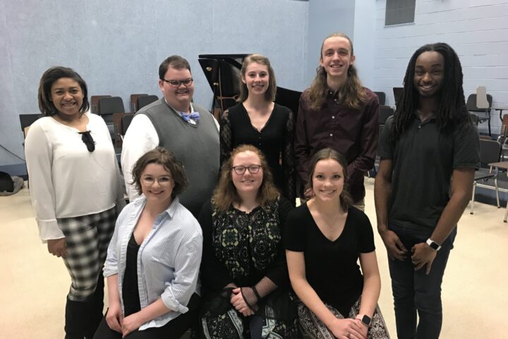 Eight voice students from the Horton School of Music at Charleston Southern University have earned awards in two separate National Association of Teachers of Singing (NATS) Student Auditions, competing in nine different categories