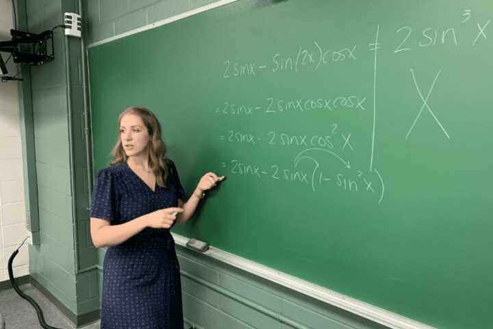 Dr. Emily Thomas at Charleston Southern University teaches mathematics