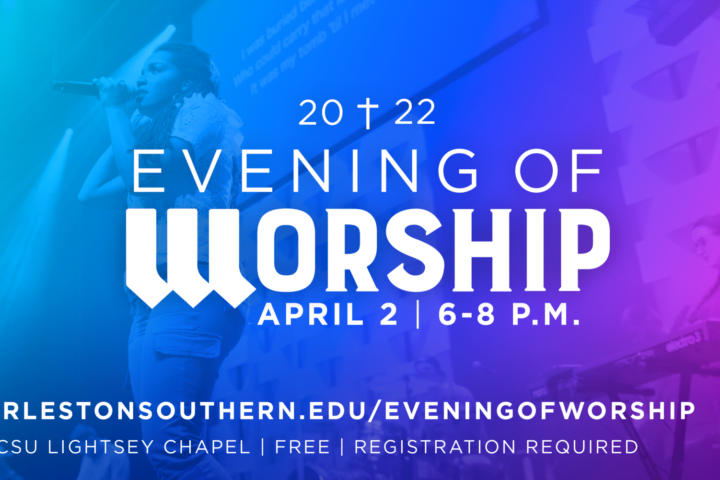 EoW (Evening of Worship) Graphic, April 2 at 6-8 p.m.