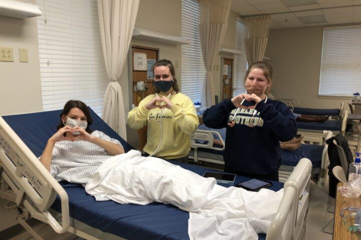Charleston Southern nursing students celebrate heart health week