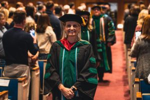 Dr. Gabby Poole assumed the role of dean of the College of Health Sciences for Charleston Southern University.