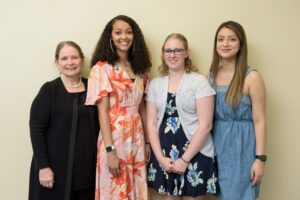 Rosemary Wenchel and Charleston Southern University cybersecurity graduates