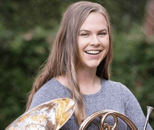 Caroline Grace is a freshman at Charleston Southern University majoring in instrumental music education