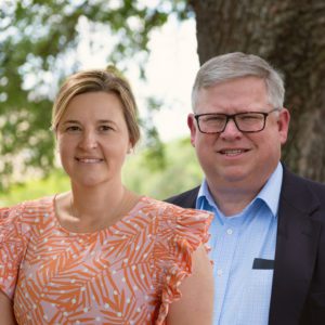 New Vice Presidents - Janelle Fox and Dr. Scott Yarbrough.