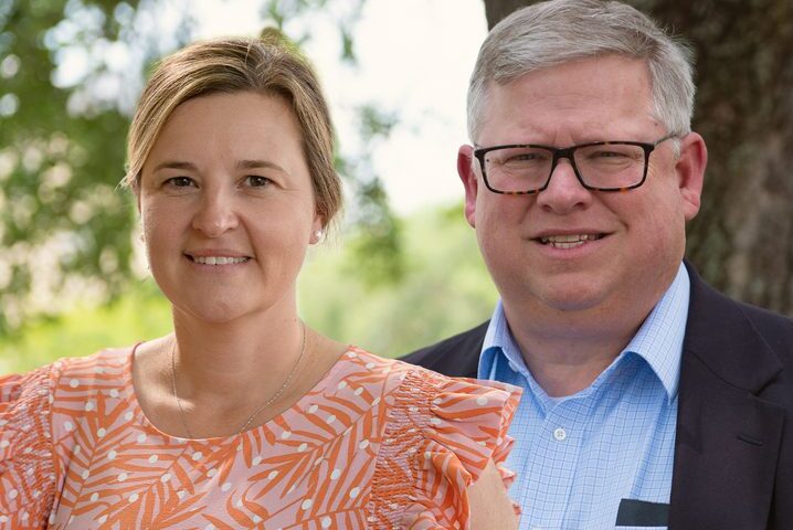New Vice Presidents - Janelle Fox and Dr. Scott Yarbrough.