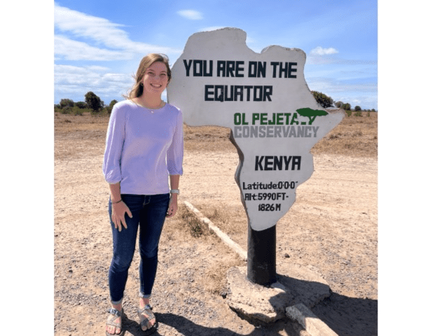 A female nursing student named Margaret at Kenya to experience medical missions