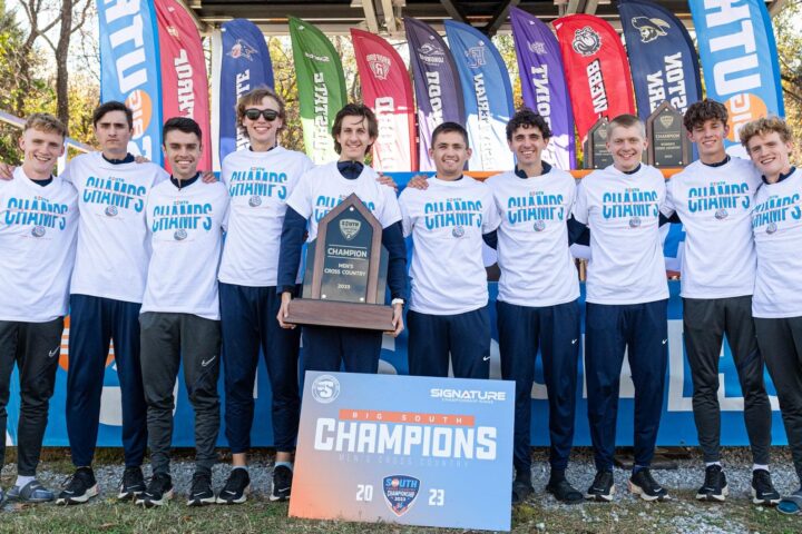 The Men's Cross Country team won for the fourth time in a row the Big South championship